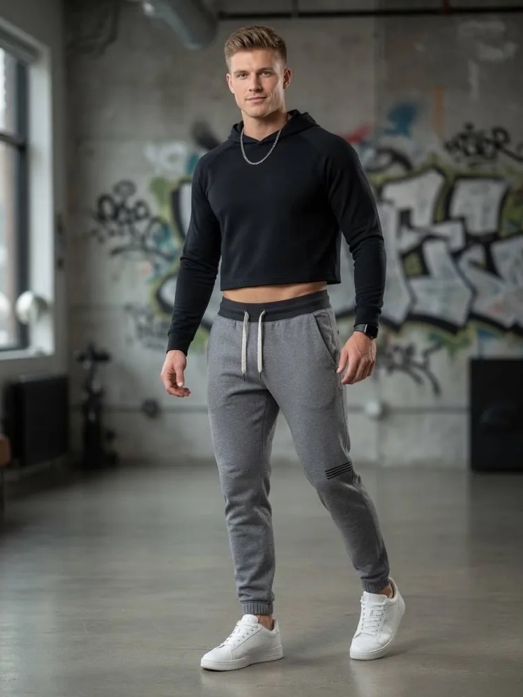 Vuori Xs Men's The Rise The Shine Jogger Sweatpants With Black Waistband